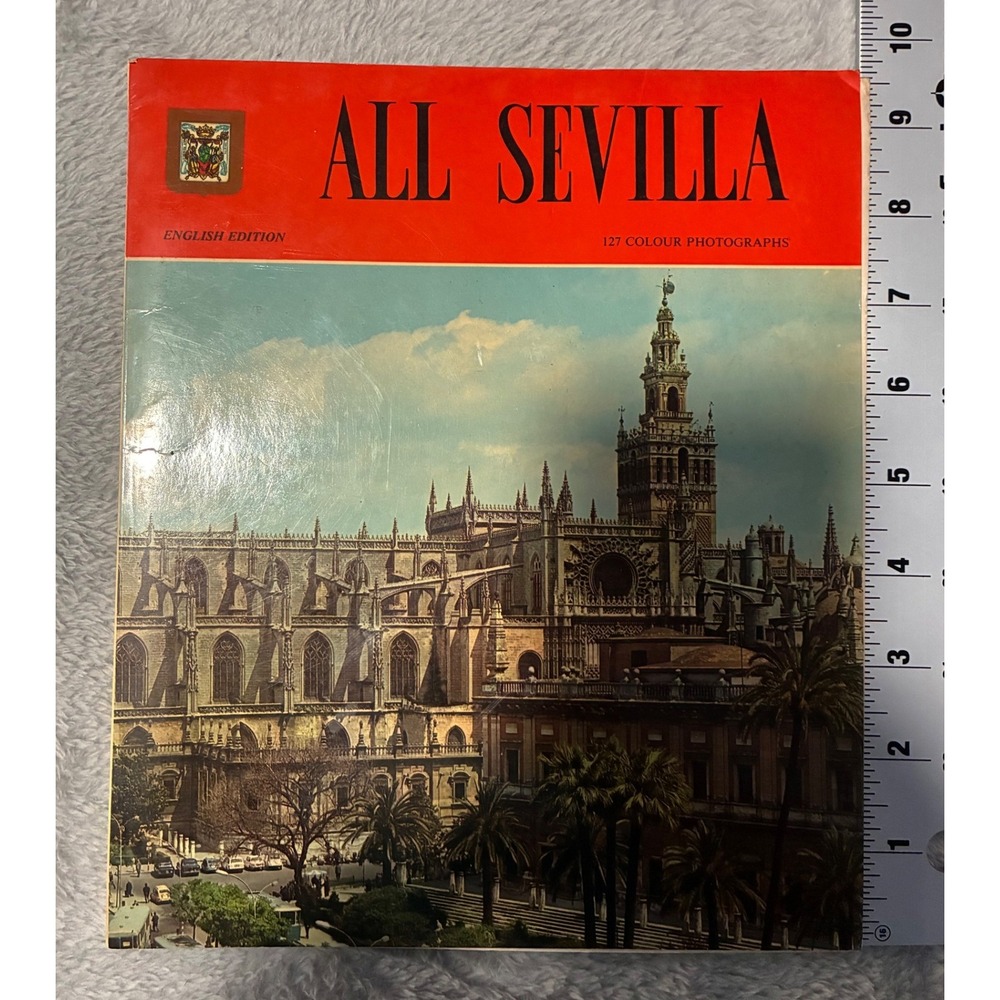 Vintage All Sevilla English Edition Travel Guide 127 Color Photos Spain Book